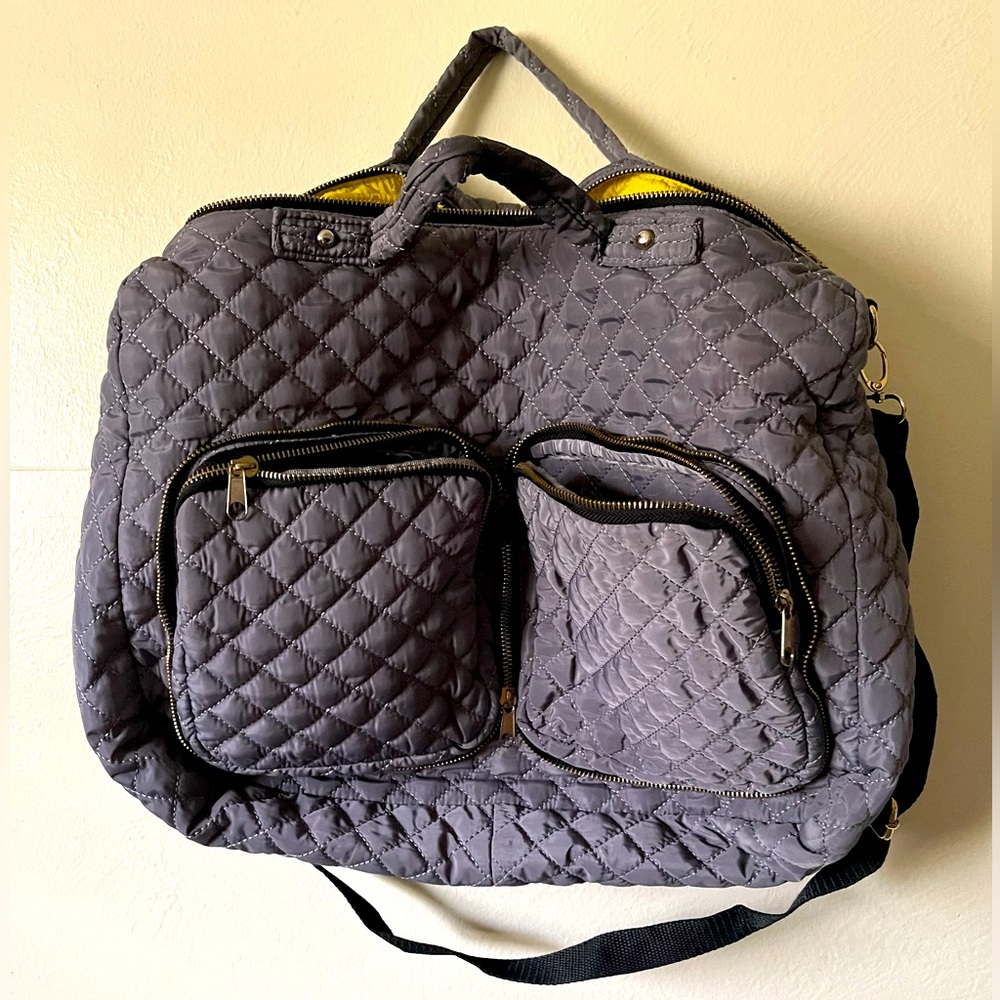 Under One Sky Large Grey Bag